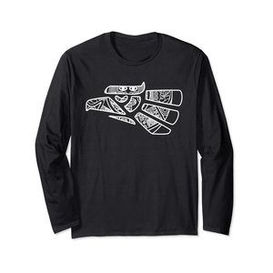 Hecho En Mexico Aztec Calendar Mexican Eagle Long Sleeve T-Shirt